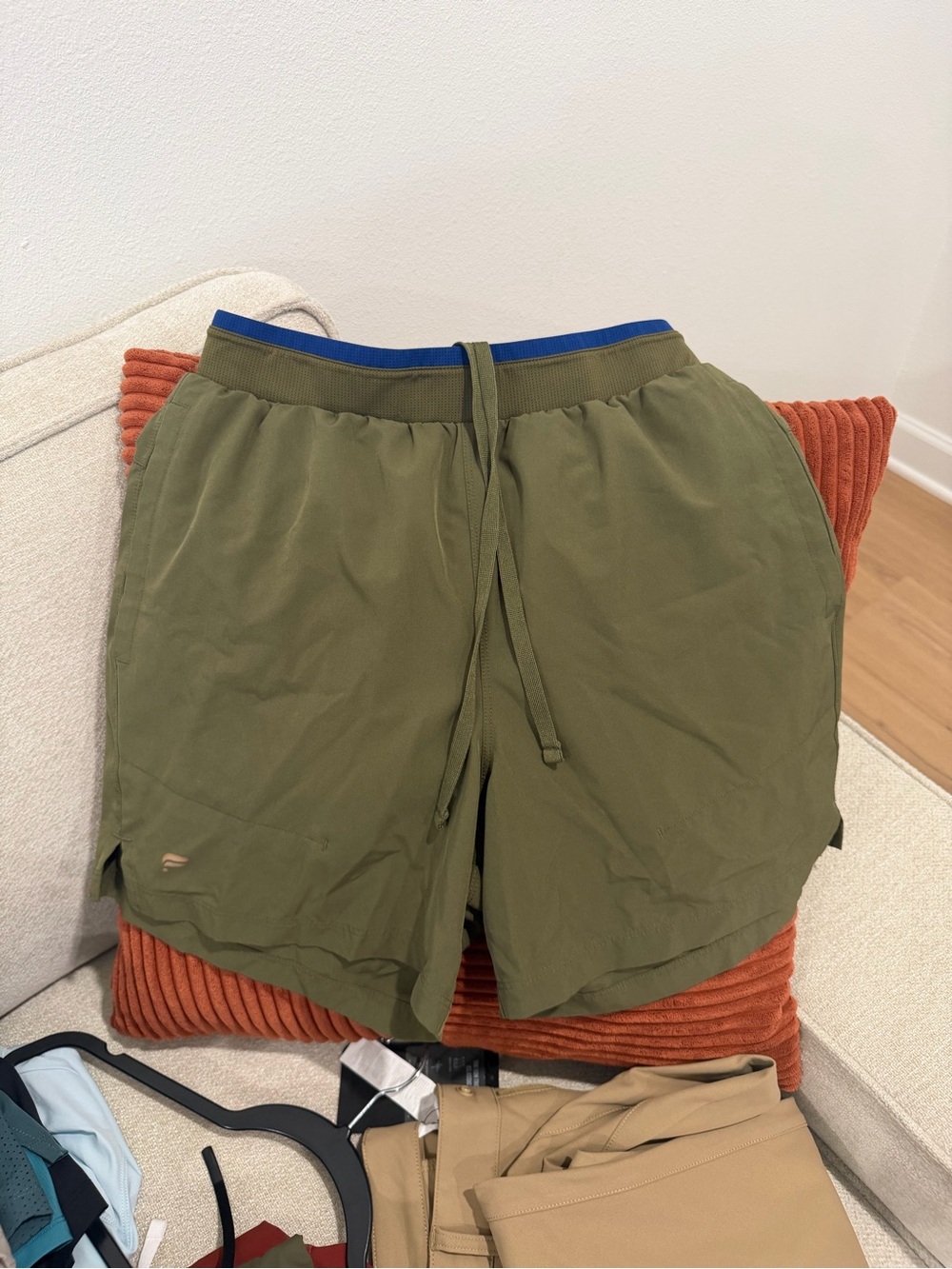 Fabletics Olive Green Shorts